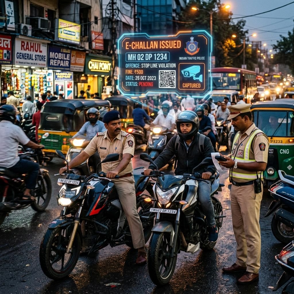 Bihar me E-Challan se kaise bache? Bike Insurance ka asli fayda